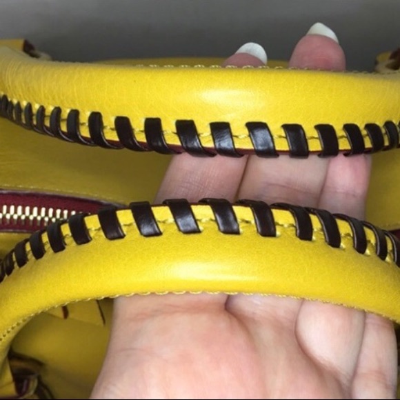 Dooney & Bourke Florentine Sunflower Satchel - Picture 11 of 12